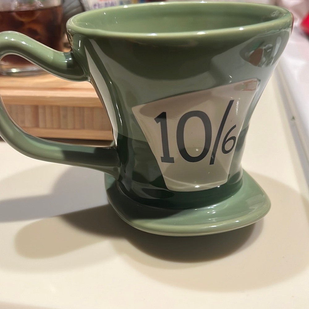 Mad hatter Disney mug